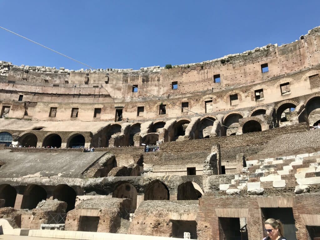 Colosseum Rome interior