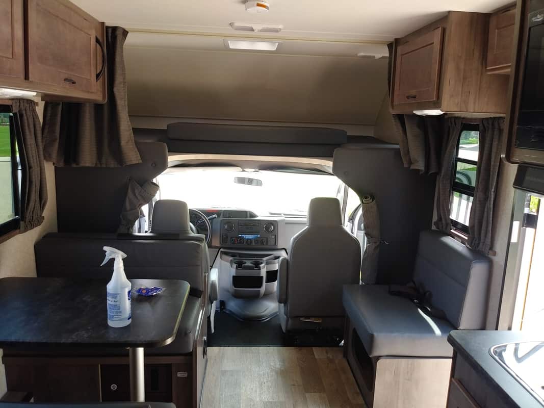 Standard size Cruise America RV rental