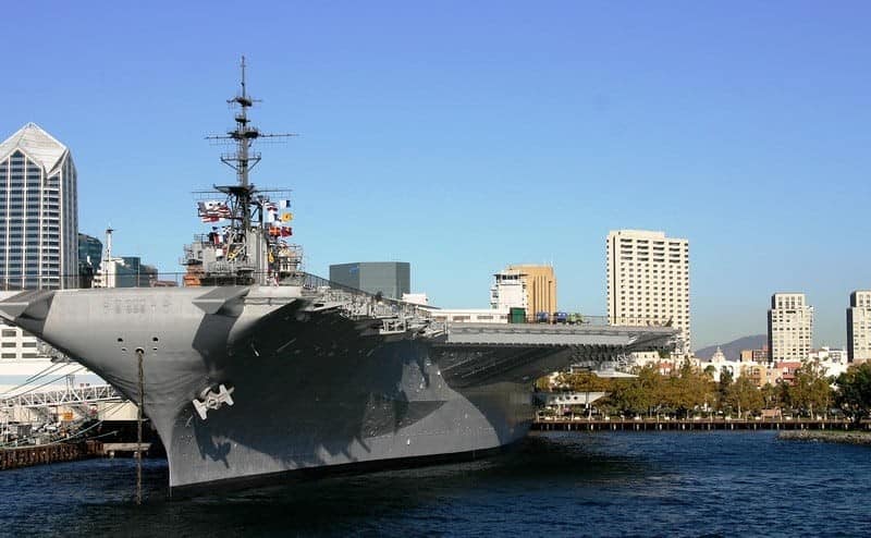 Downtown USS Midway - San Diego