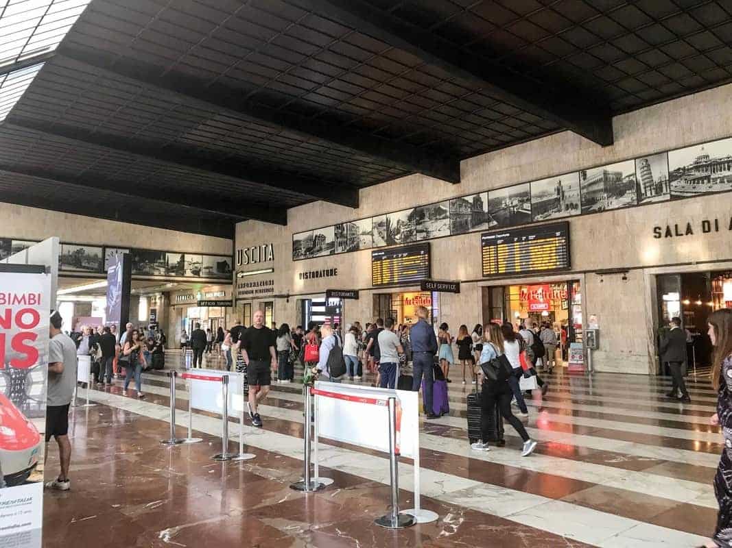 Florence Italy Train Station