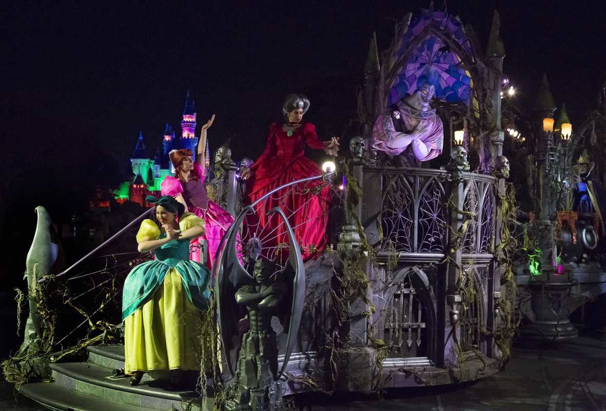 Frightfully Fun Parade Disneyland Halloween Time