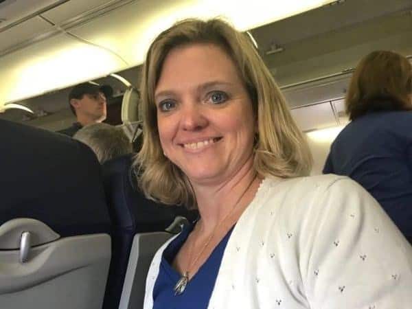 Southwest plane interior