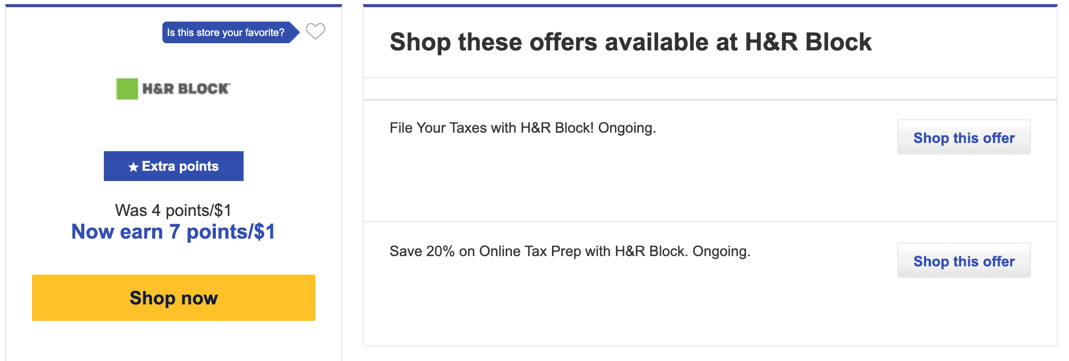 H&R block 