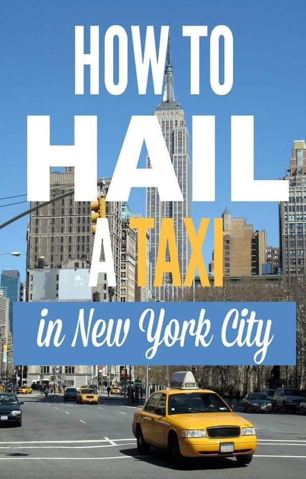 How to Hail a Taxi in New York City via @GotoTravelGal