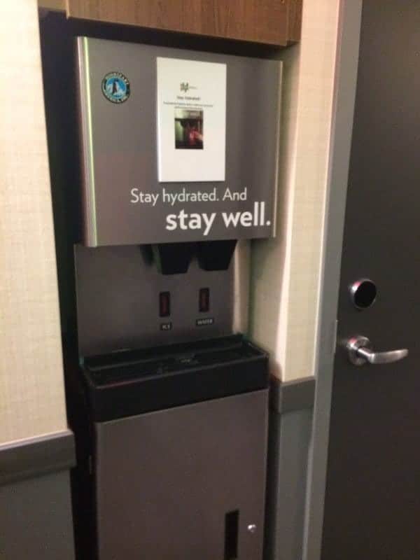 Hydration Station EVEN Hotels Times SQuare South