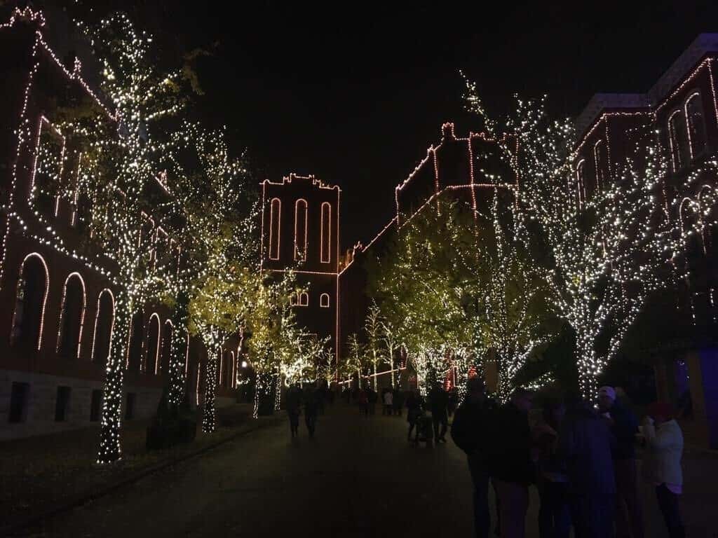 Anheuser Busch of St. Louis at Christmas 