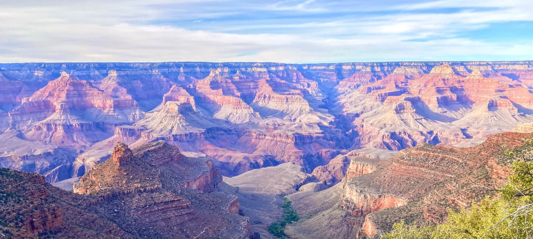 The Grand Canyon's South Rim in Arizona.