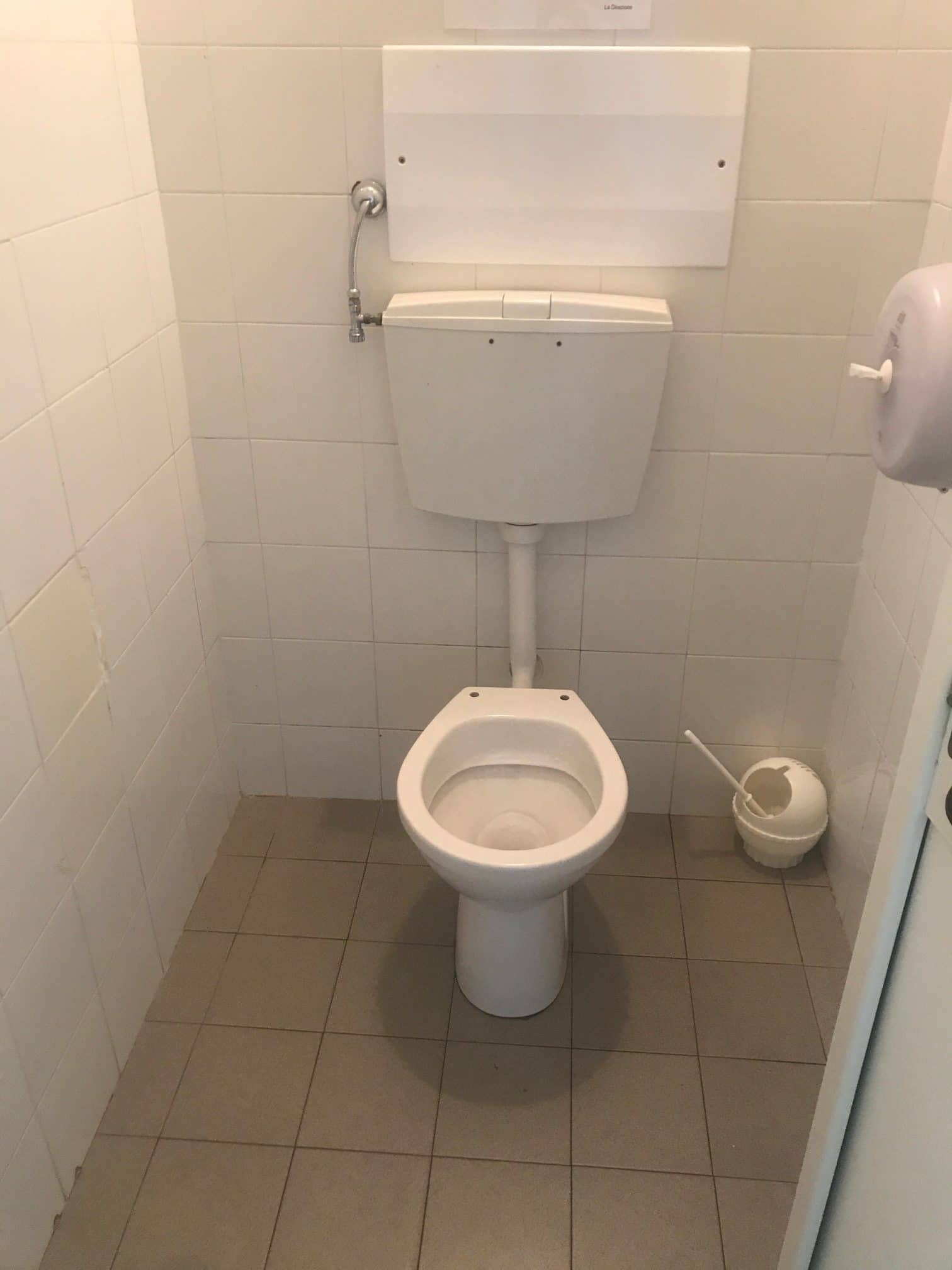 Italy toilet