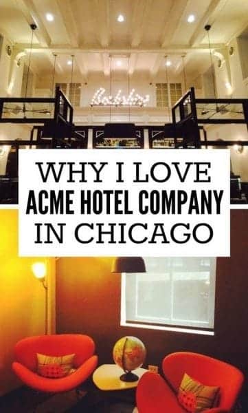 My adoration for ACME Hotel Chicago knows no bounds.