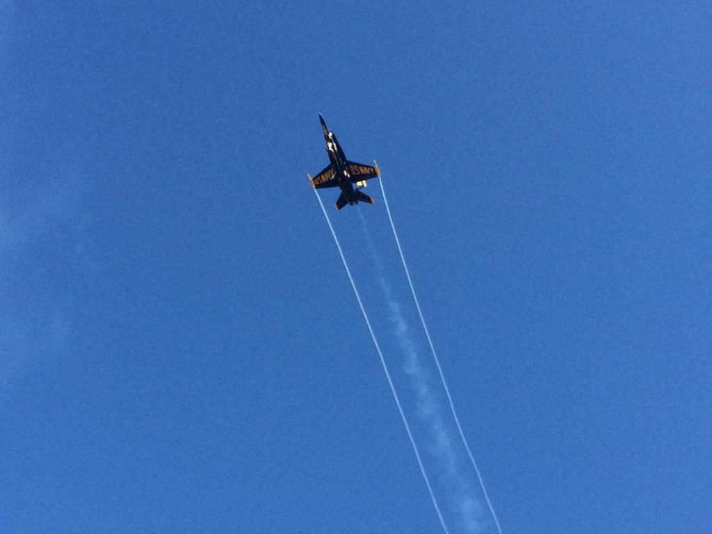 Navy jet Coronado Island