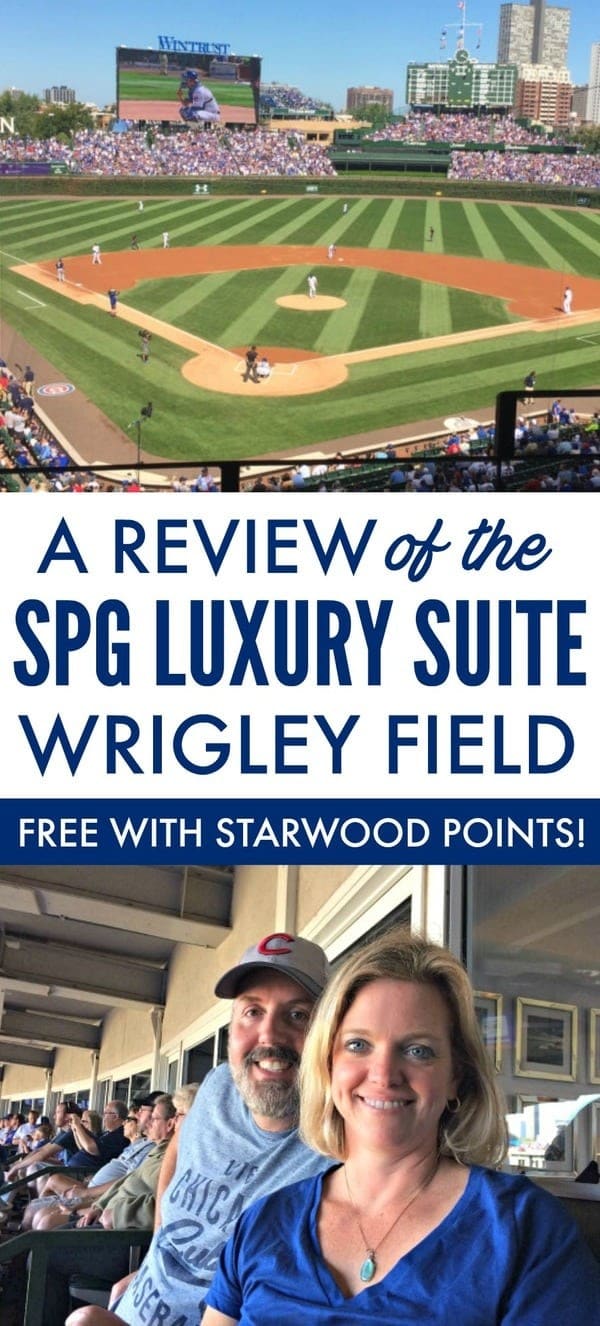 Review of SPG Rewards Luxury Suite at Wrigley Field via @GotoTravelGal