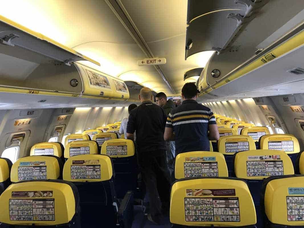 Ryanair Interior