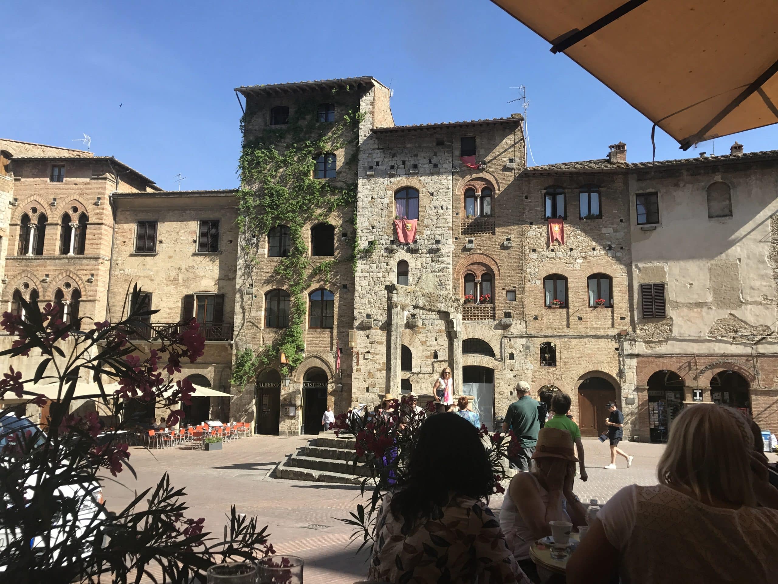 San Gimignano Cafe View