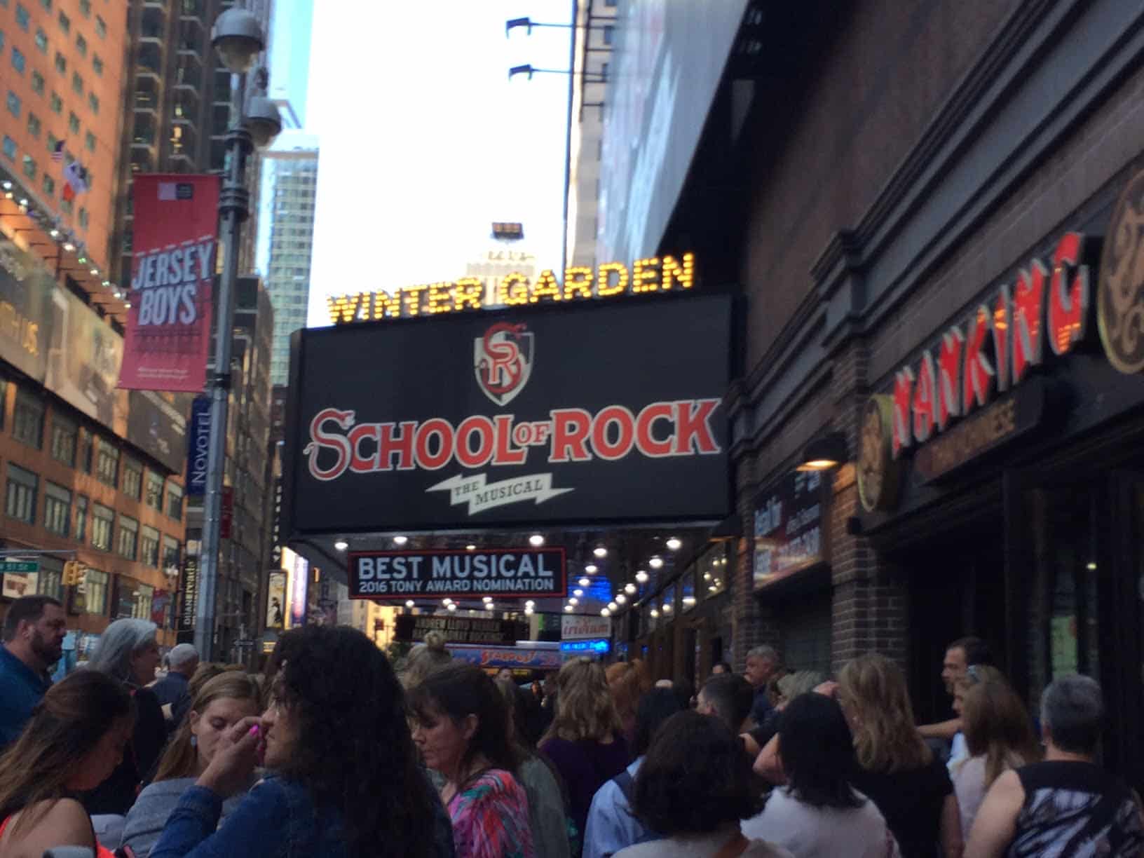 School of Rock Broadway