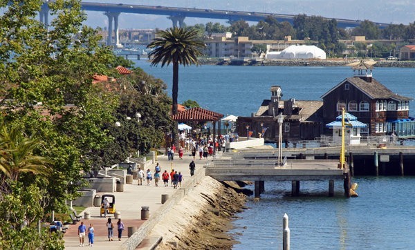 Seaport Village Bridge Walkers 