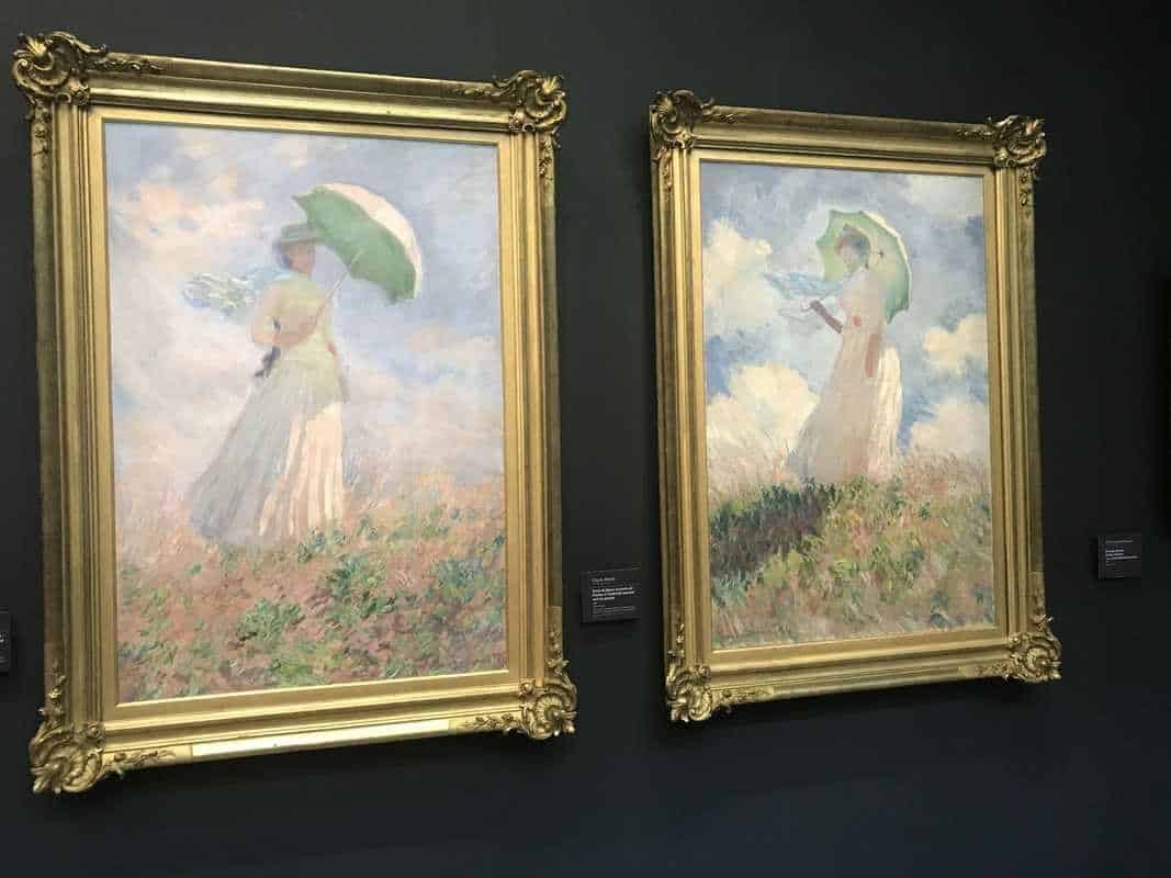 Woman with Parasol Musee d'Orsay