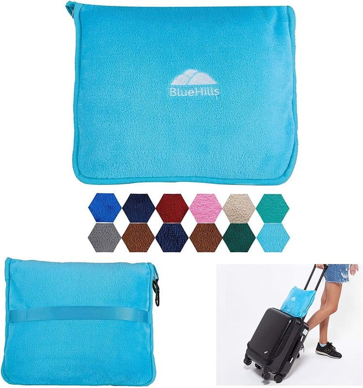 Blue Hills Travel Blanket