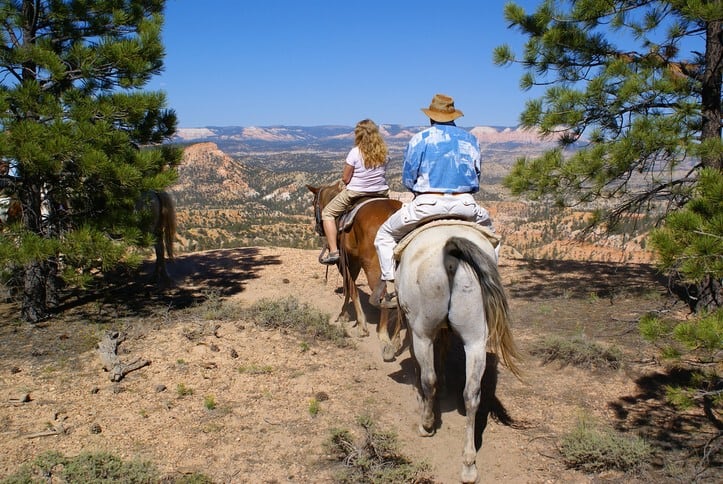 Horseback riding Bryce Canyon