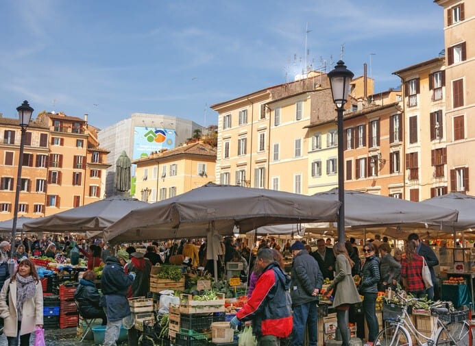 Campo de Fiori Market Rome