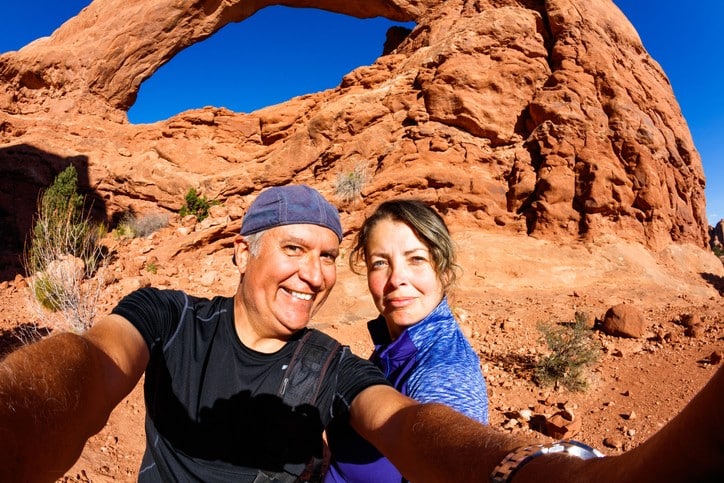 couple Utah National Park