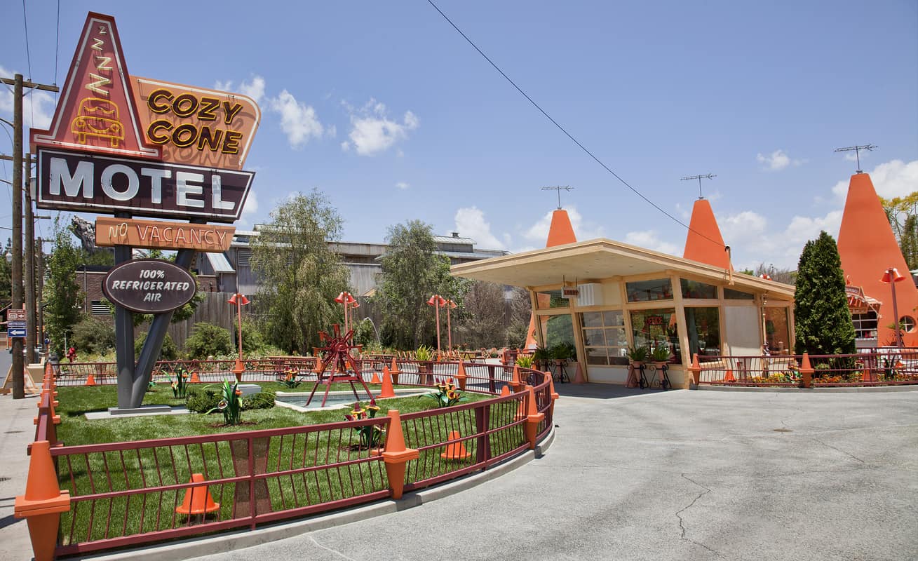 Cozy Cone Disney California Adventure Carsland