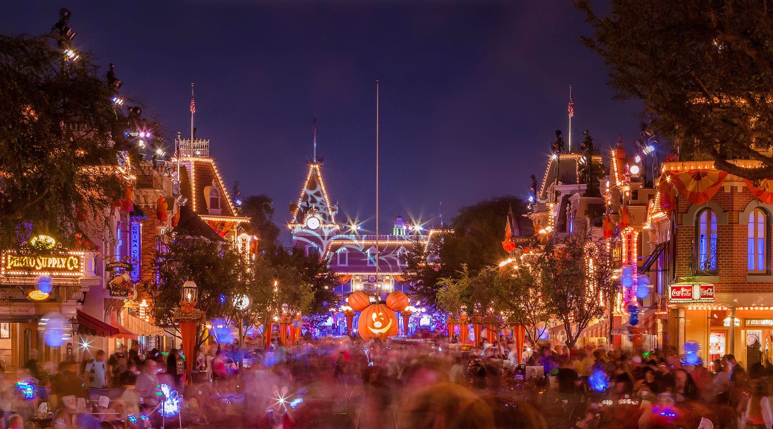 Disneyland Halloween Main Street