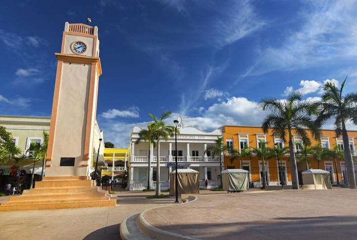 Downtown San Miguel Cozumel