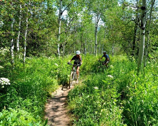 mountain biking YMCA of the Rockies