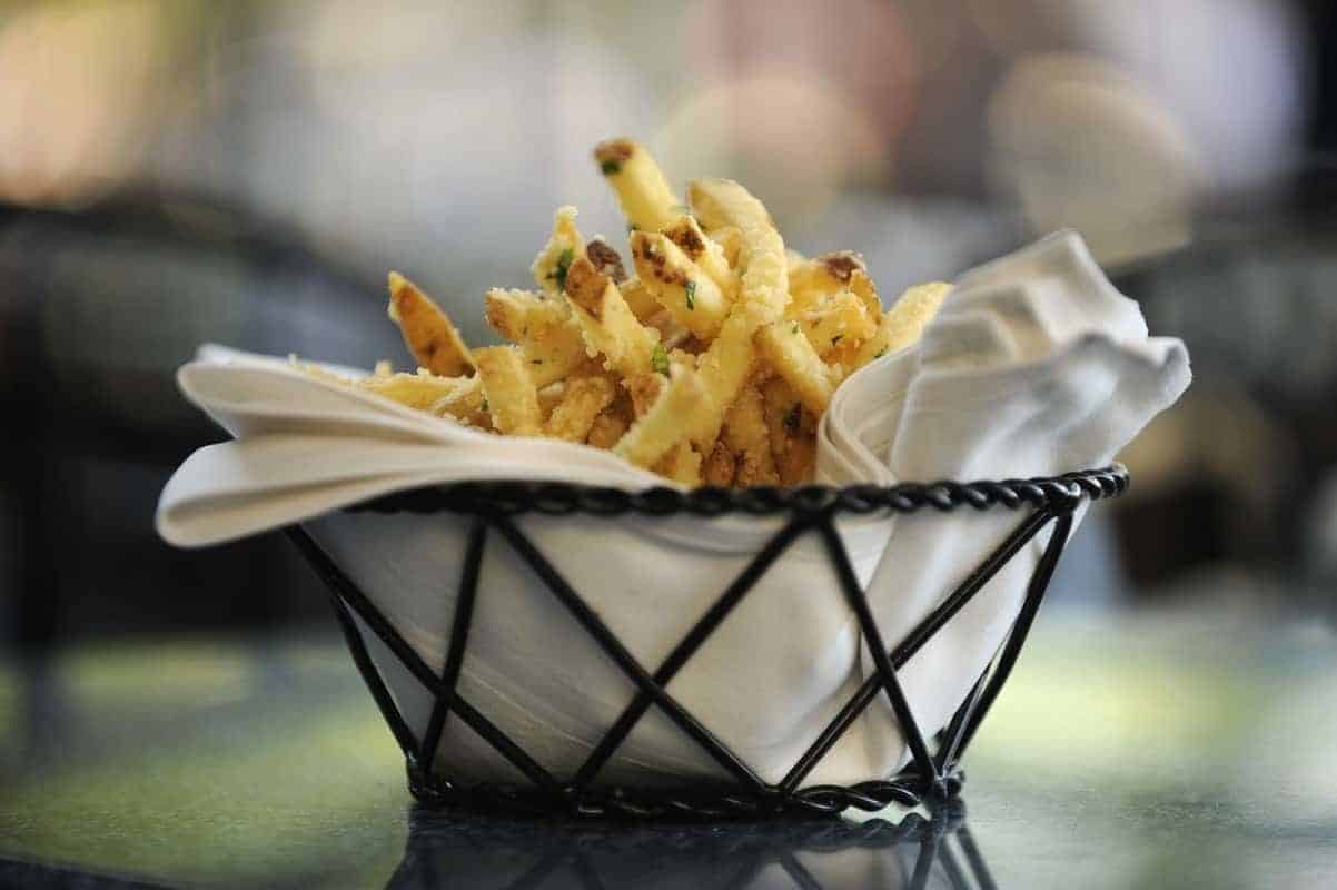 Parmesan fries from Cafe Orleans Disneyland