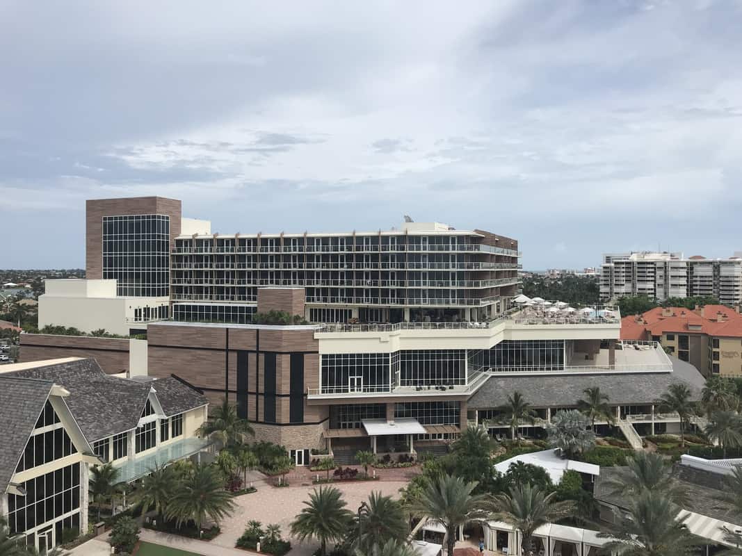 Paradise by Sirene building at Marco Island Marriott