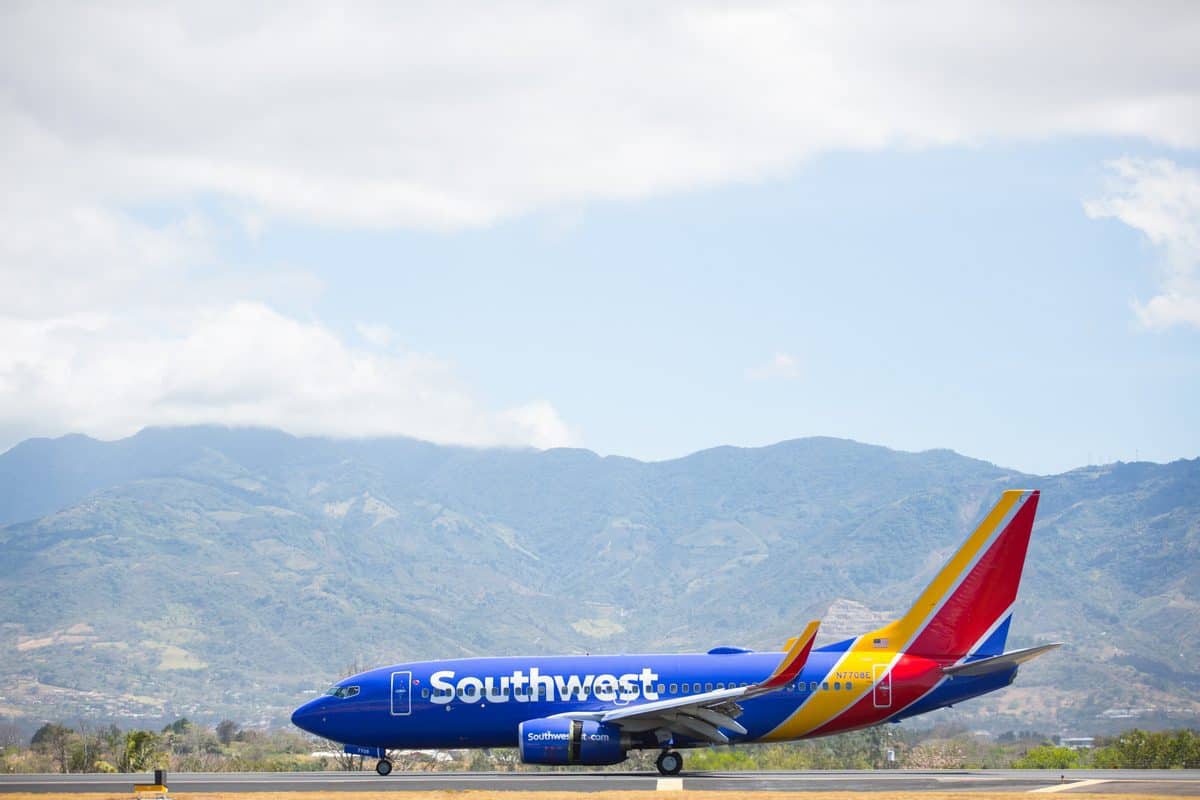 southwest Costa Rica plane