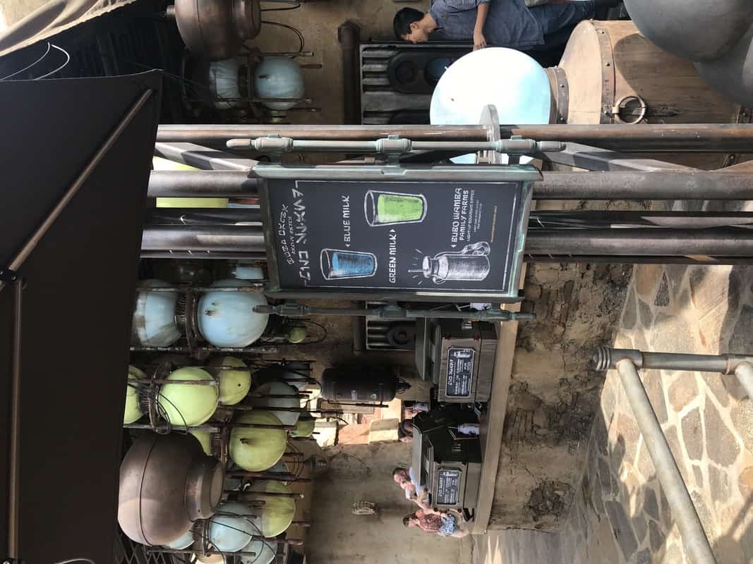 Star Wars Galaxy's Edge blue milk Disney World