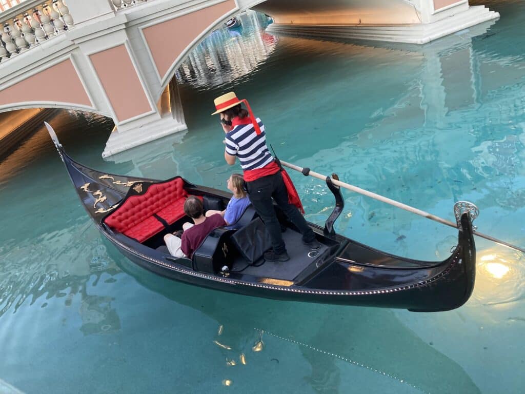 Las Vegas Venetian Canals